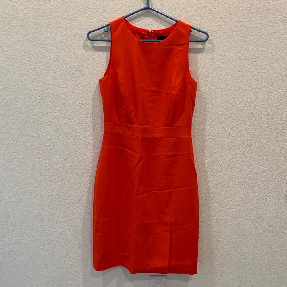NWT J.Crew Wool Gwen Dress Vintage Flame Red 2